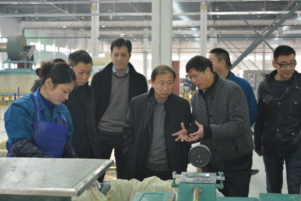 上柴副总钱俊到蓝烽考察(2014-12-12)