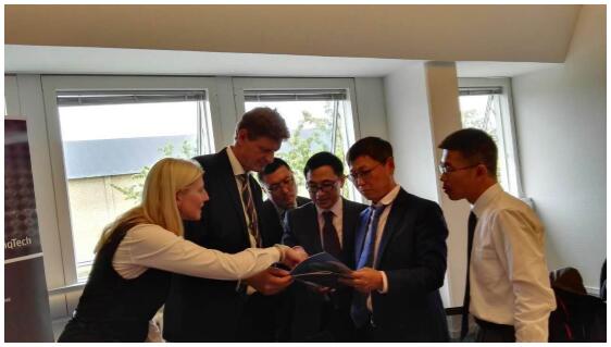 今年会官网登录入口高科董事长臧志成率队出访欧洲洽谈合作